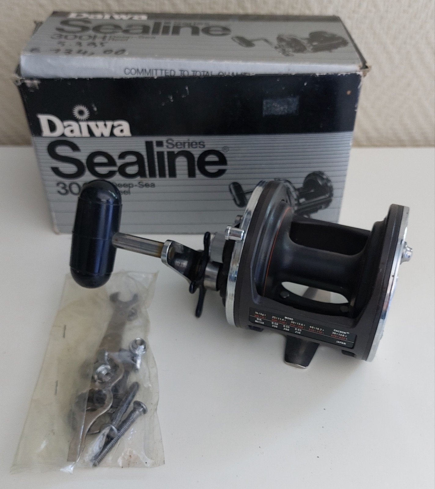 Daiwa
Sealine 300H Reel, Ophalen of Verzenden, Molen