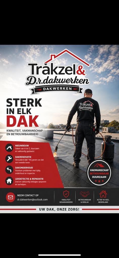 Dakdekker Noord-Holland, 24-uursservice, Overige dakdekking