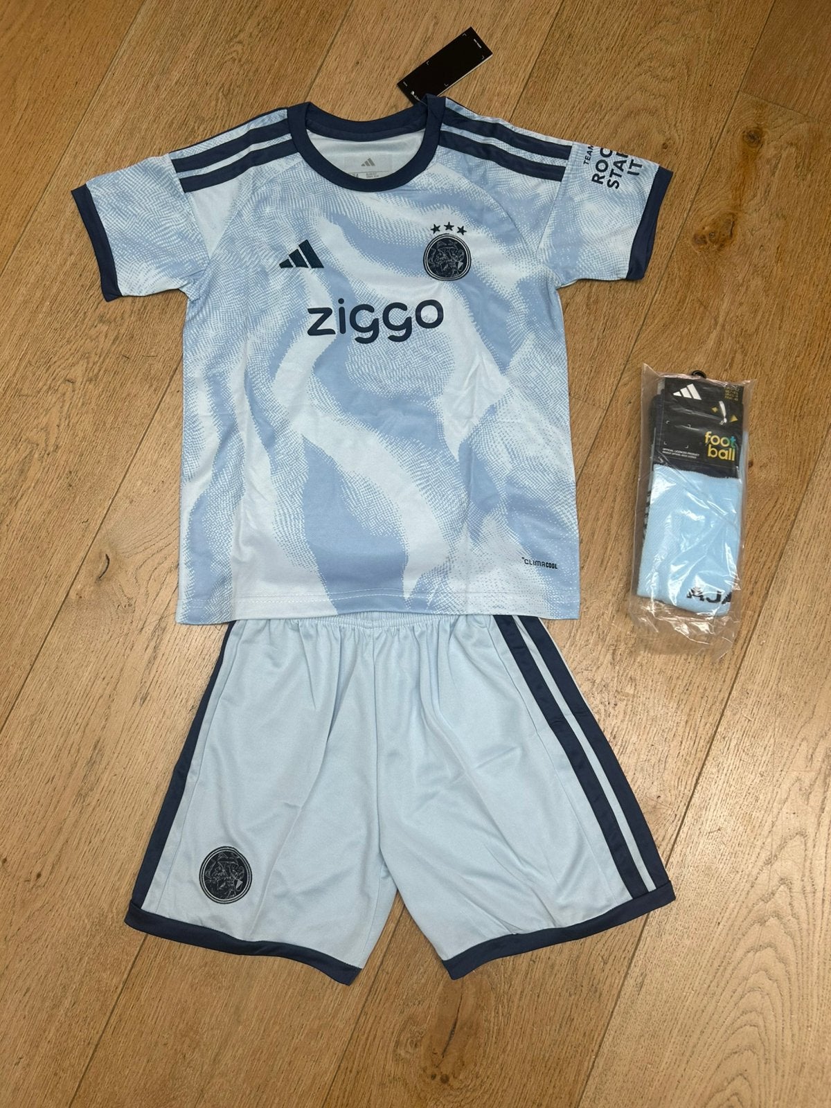 Ajax tenue, Maat XS of kleiner, Ophalen of Verzenden, Zo goed als nieuw, Set