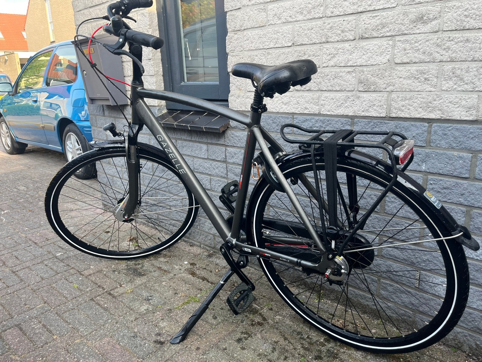 Gazelle vento 57 cm, Fietsen en Brommers, Versnellingen, Ophalen of Verzenden, Zo goed als nieuw, 57 tot 61 cm
