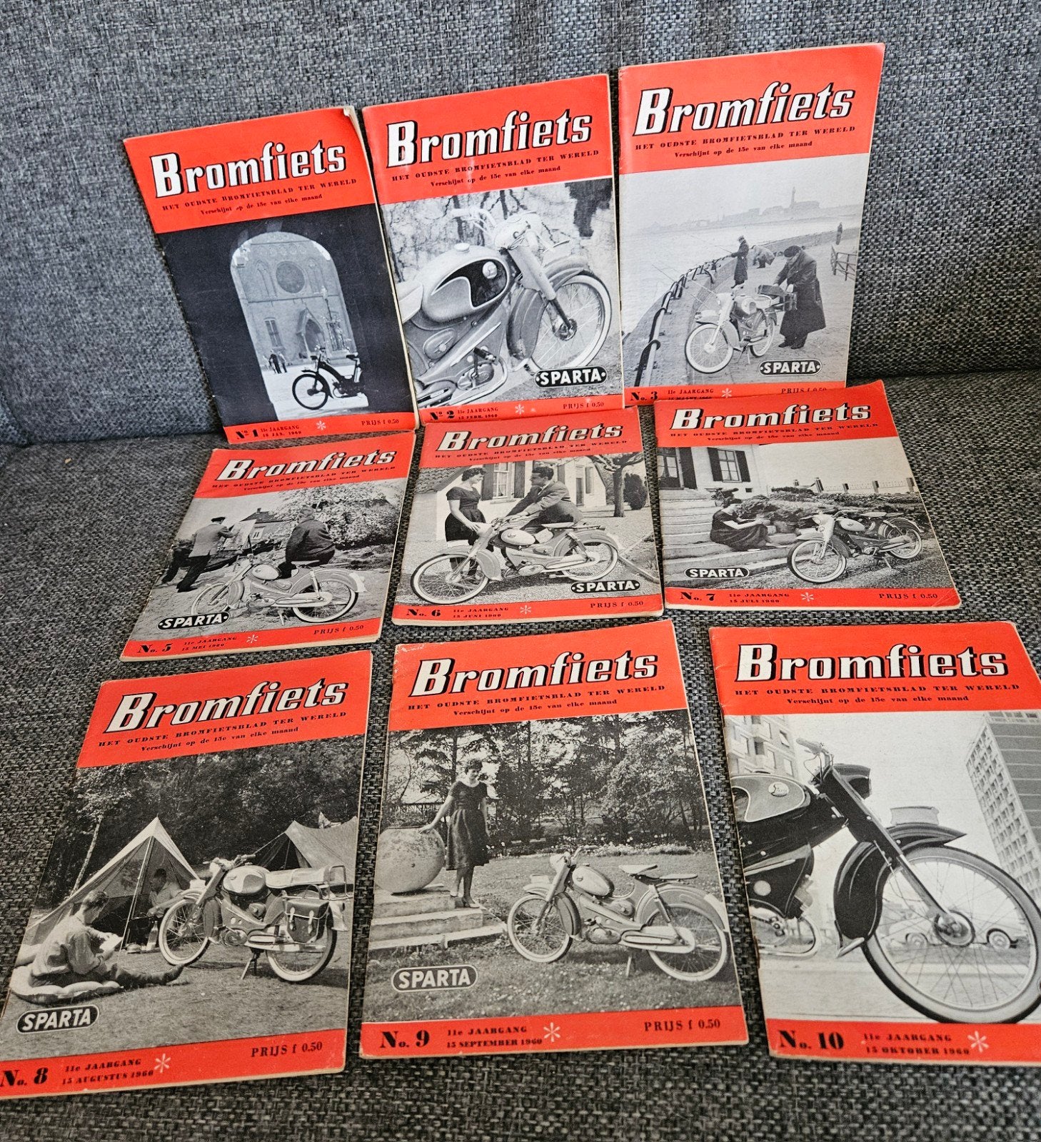Bromfiets tijdschriften 1960, Ophalen of Verzenden, Gebruikt