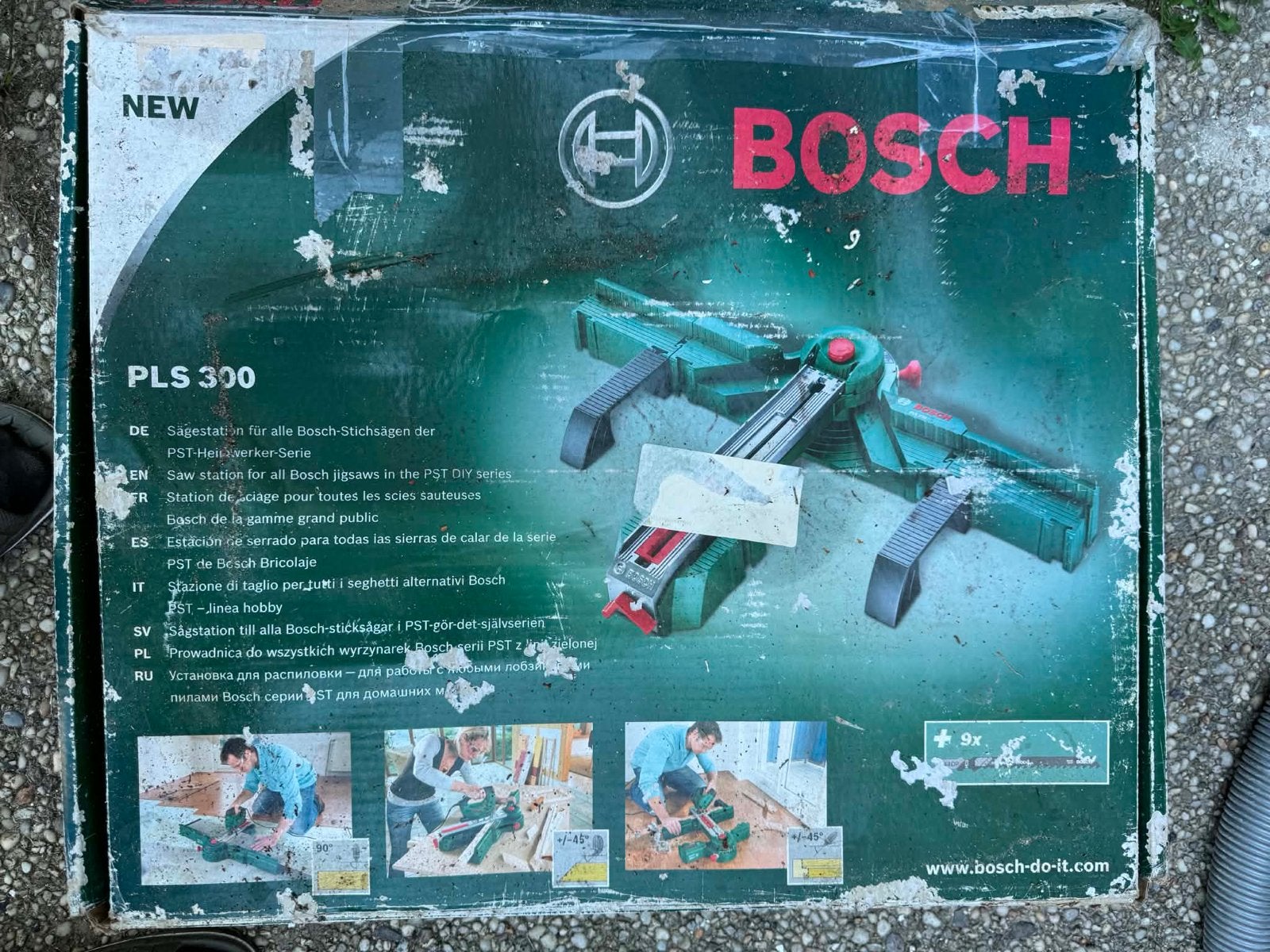 Bosch PLS 300 decoupeerzaagstation, Gebruikt, Decoupeerzaag, 600 tot 1200 watt, Ophalen of Verzenden