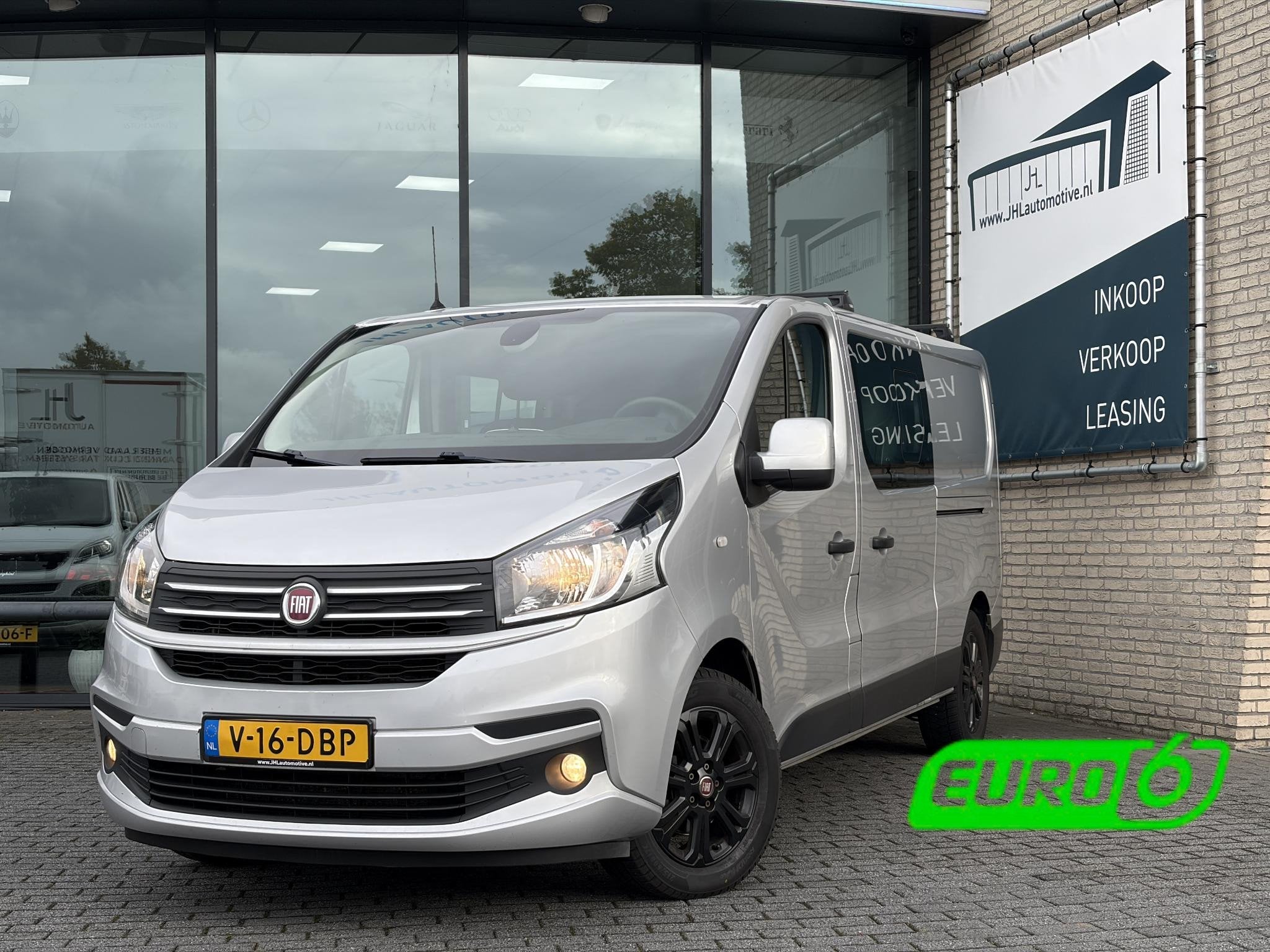 Fiat Talento 2.0 MultiJet L2H1*DC*HAAK*2X SCHUIF*CAM*5-PS*AU, Stof, Gebruikt, Euro 6, 4 cilinders