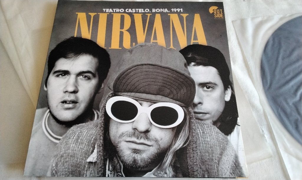 Vinyl Lp Rock Nirvana Teatro Castelo Roma Argentina Chile, Cd's en Dvd's, LP, Ophalen of Verzenden, Zo goed als nieuw, 12 inch