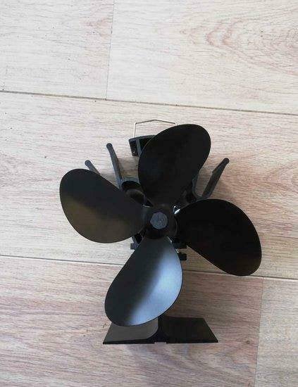 kachelventilator ecoventilator de rendementsverbeteraar   K, Tuin en Terras, Haardhout, Minder dan 3 m³, Ophalen of Verzenden