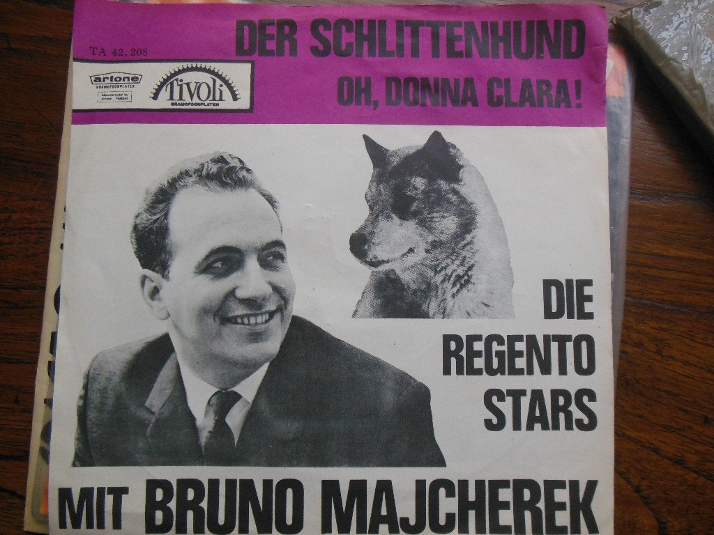 single die regento stars mit bruno majcherek 45rpm jukebox, Gebruikt, Overige genres, 7 inch, Ophalen of Verzenden