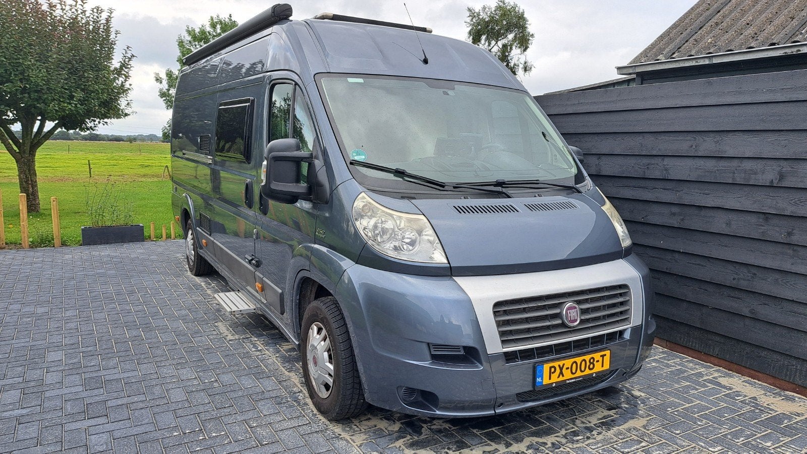 Fiat Ducato CI 2012 Grijs lengte bedden/2012/148PK, Caravans en Kamperen, Verwarmde buitenspiegels, Buscamper of Camperbus, ESP-stabiliteitscontrole