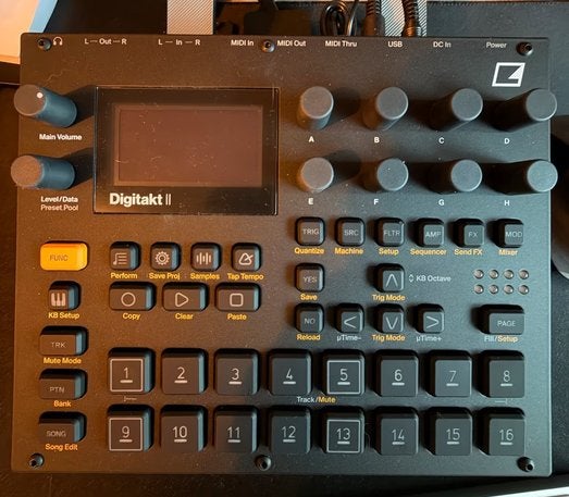 Elektron Digitakt II Drumcomputer & Sampler – Zo goed als ni, Muziek en Instrumenten, Ophalen of Verzenden, Zo goed als nieuw
