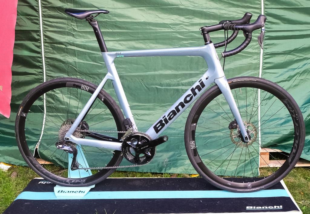 Bianchi Aria 61 Shimano Ultegra Di2 12S, 28 inch, Gebruikt, Carbon, Heren