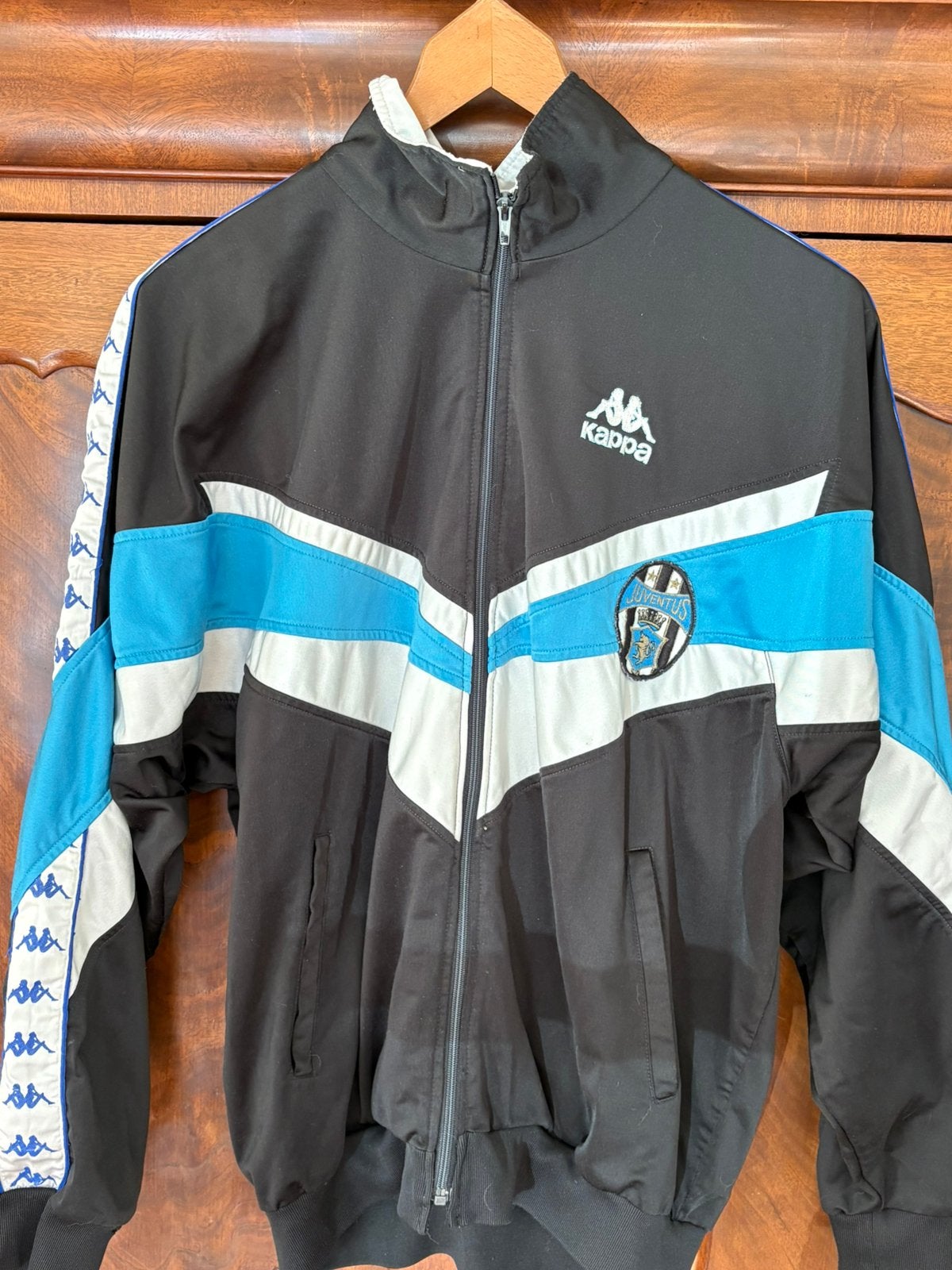Kappa trainingsjasje - Juventus, Zwart, Overige maten, Ophalen of Verzenden, Gedragen