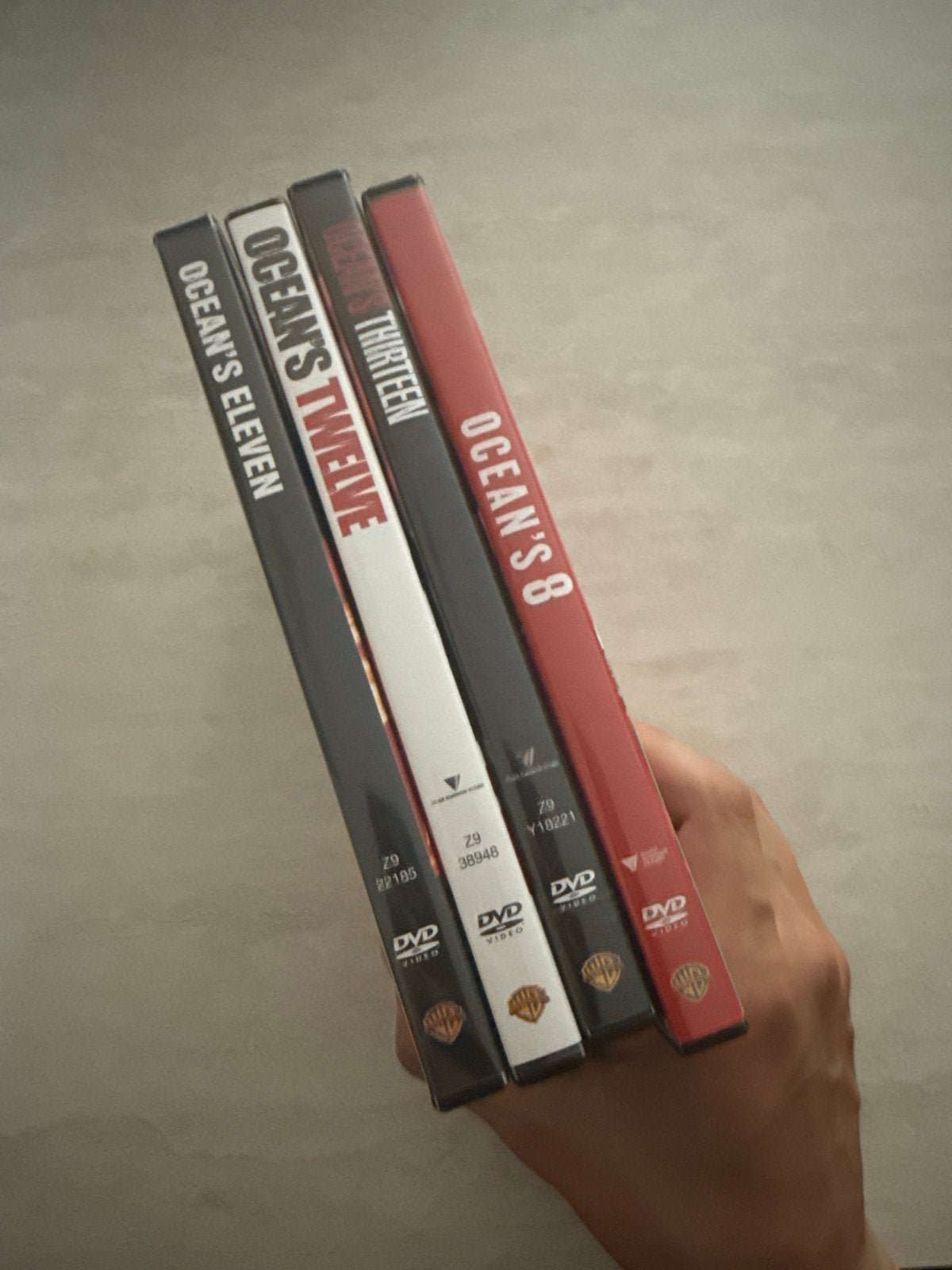 Ocean's DVD Collectie: Eleven, Twelve, Thirteen, 8, Maffia en Misdaad, Nederlands, Ophalen of Verzenden, Vanaf 6 jaar