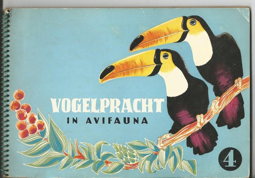 Plaatjesalbum Vogelpracht in Avifauna deel 4 van Teo, Boeken, Ophalen of Verzenden, Gelezen, A.B. Wigman, Plaatjesalbum