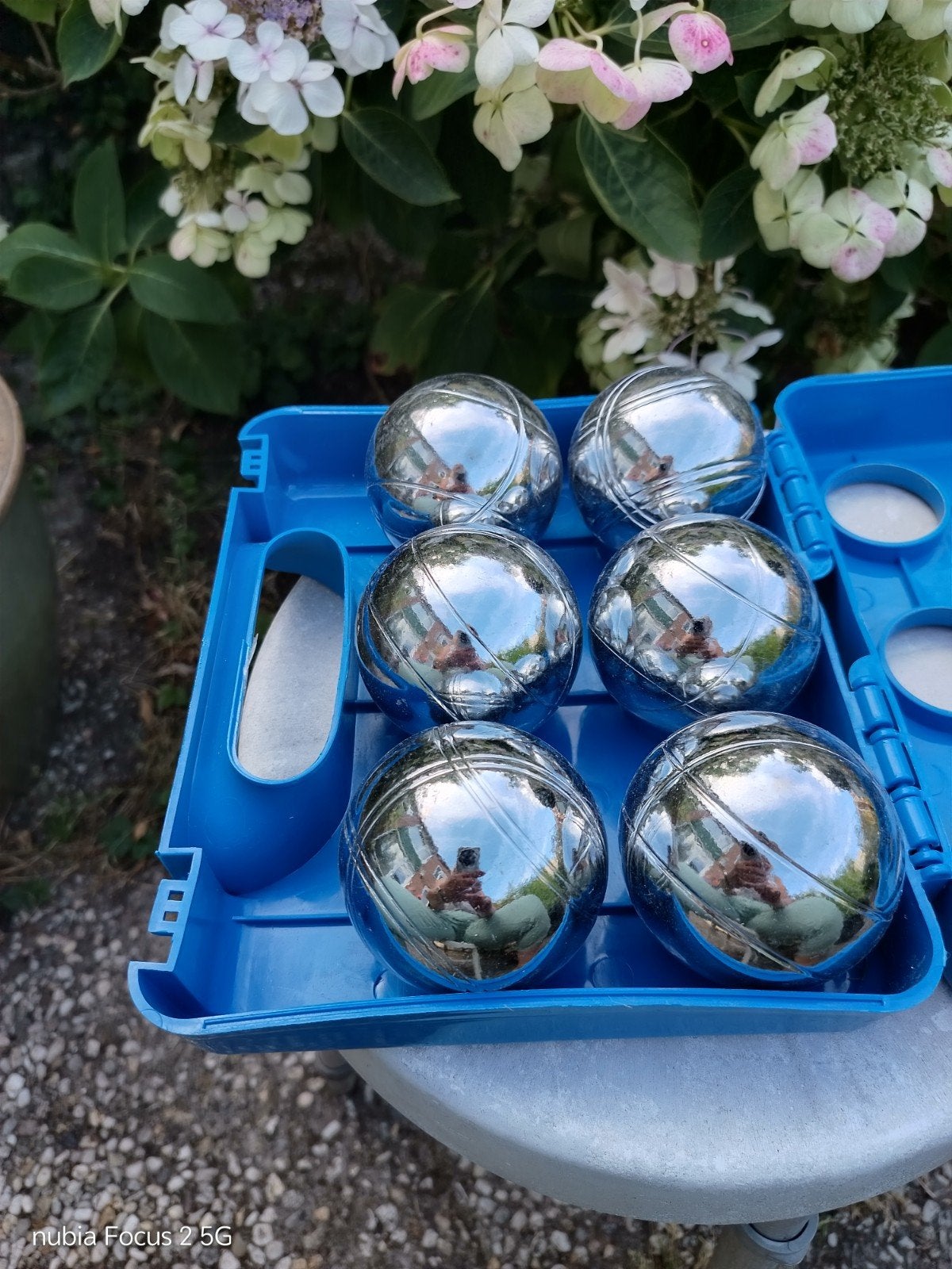 Nieuwe jeu de Boule set met 6 ballen en draagkistje, Ophalen, Nieuw