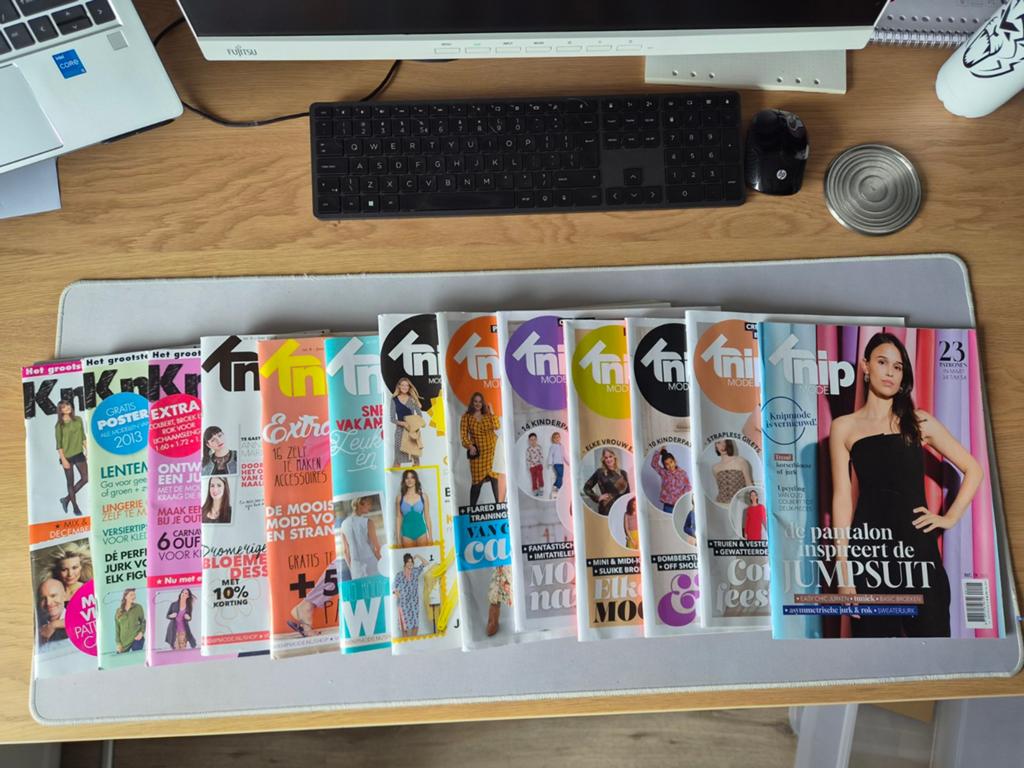 Knipmode tijdschriften en andere patronen, Hobby en Vrije tijd, Kledingpatronen, Ophalen of Verzenden, Vrouw, Knipmode