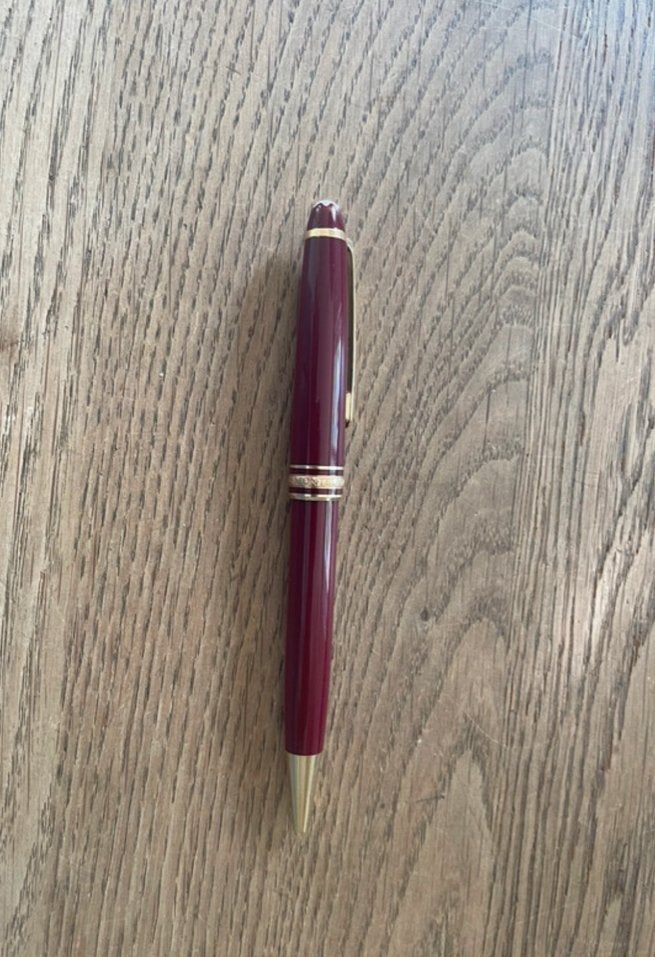 Montblanc Meisterstück Bordeaux Balpen, Verzamelen, Ophalen of Verzenden, Gebruikt, Balpen, Mont Blanc