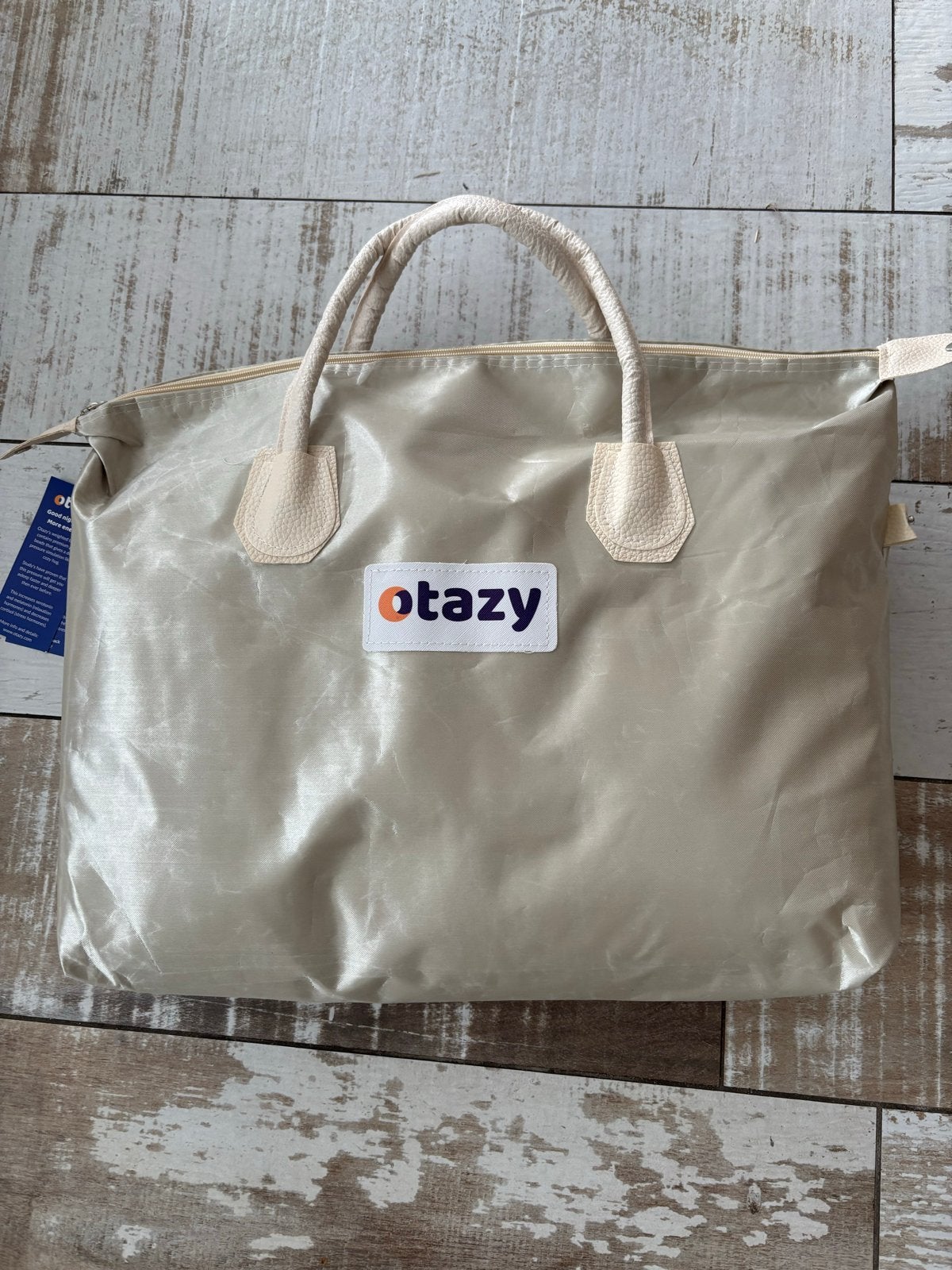 Zo goed als nieuwe Otazy verzwaringsdeken 140x200 cm, 9 kg, Eenpersoons, Wit, Katoen, Ophalen of Verzenden