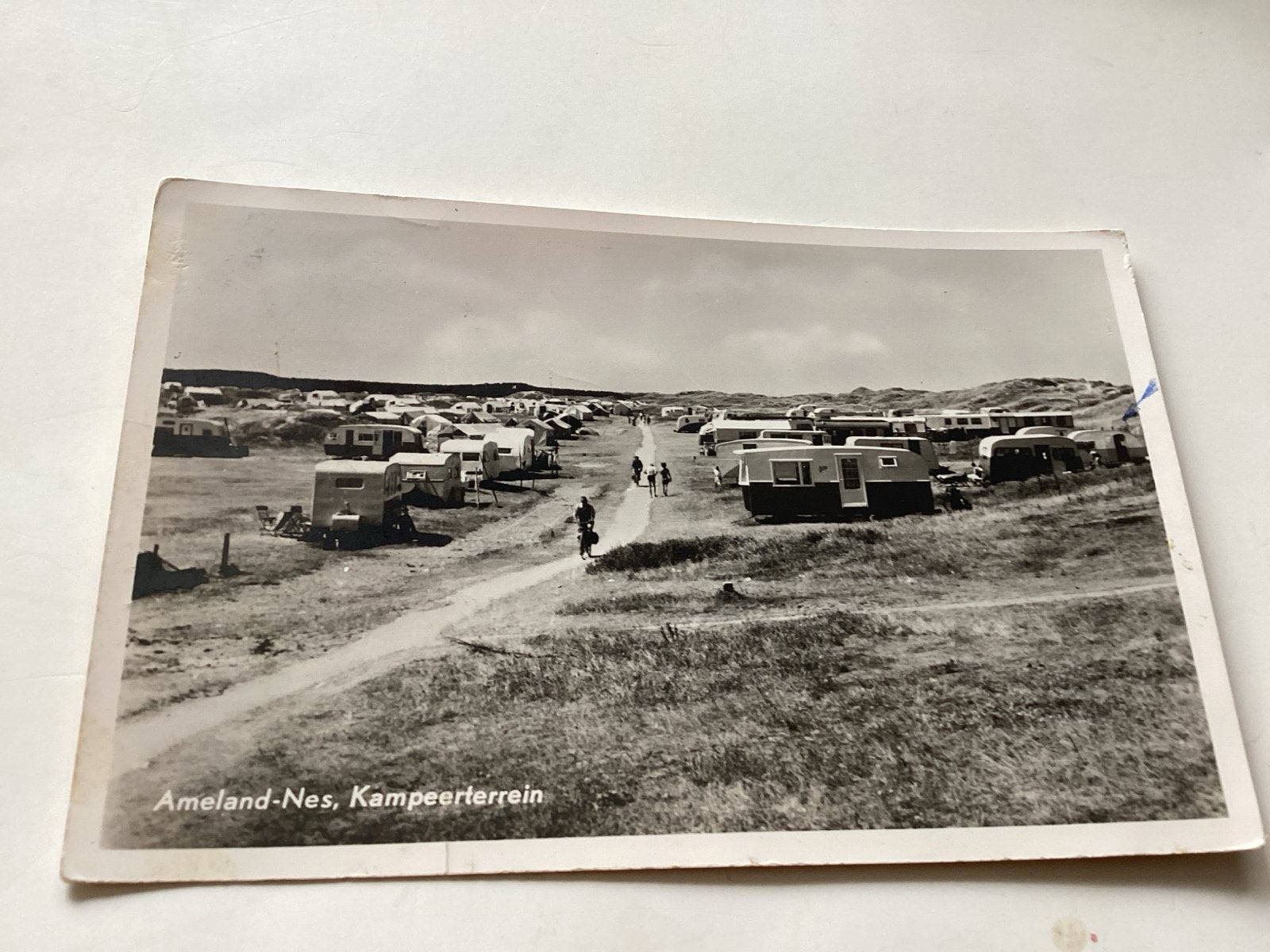 Ameland-Nes, Kampeerterrein (1956), Ophalen of Verzenden, 1940 tot 1960, Gelopen, Waddeneilanden