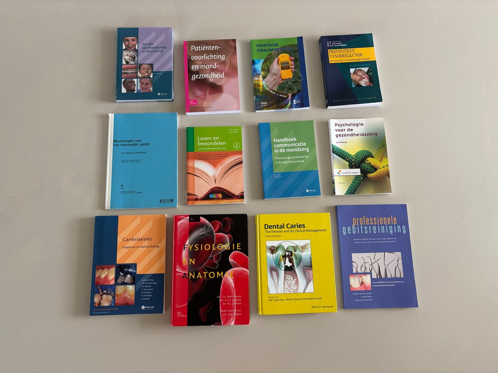 Tandheelkunde (en MZK) studieboeken (per stuk/bundel), Boeken, Ophalen of Verzenden, Beta, Zo goed als nieuw, WO