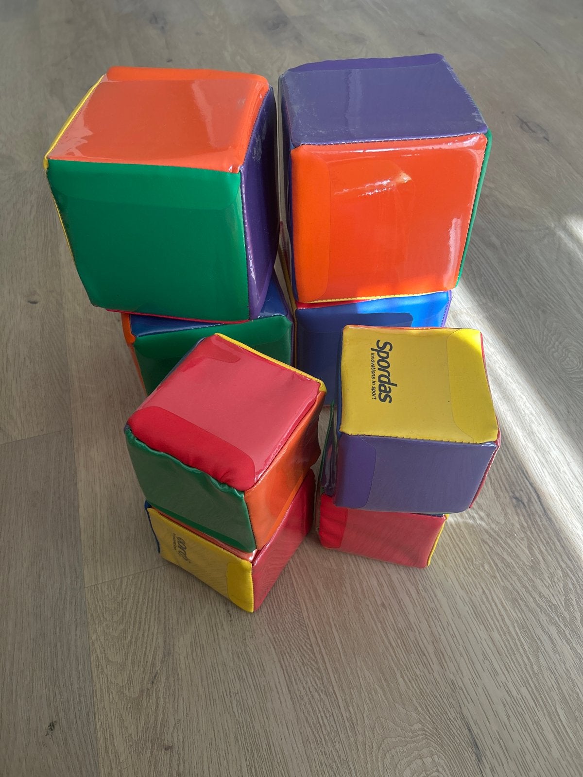 Spordas beweegkubus / dobbelstenen, Ophalen of Verzenden, Gebruikt, Jongen of Meisje