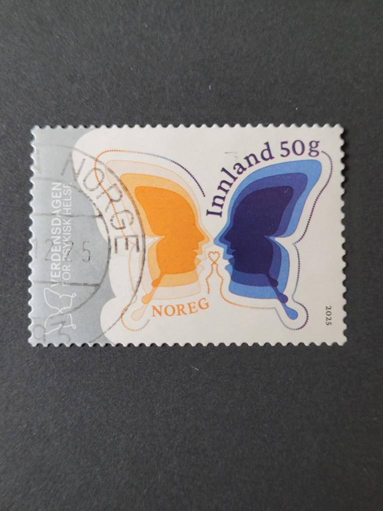 Noorwegen 2025, Postzegels en Munten, Postzegels | Europa | Scandinavië, Ophalen of Verzenden, Noorwegen, Gestempeld