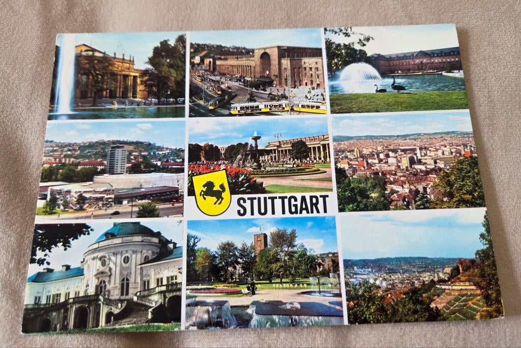 Stuttgart, Verzenden, 1960 tot 1980, Gelopen, Duitsland