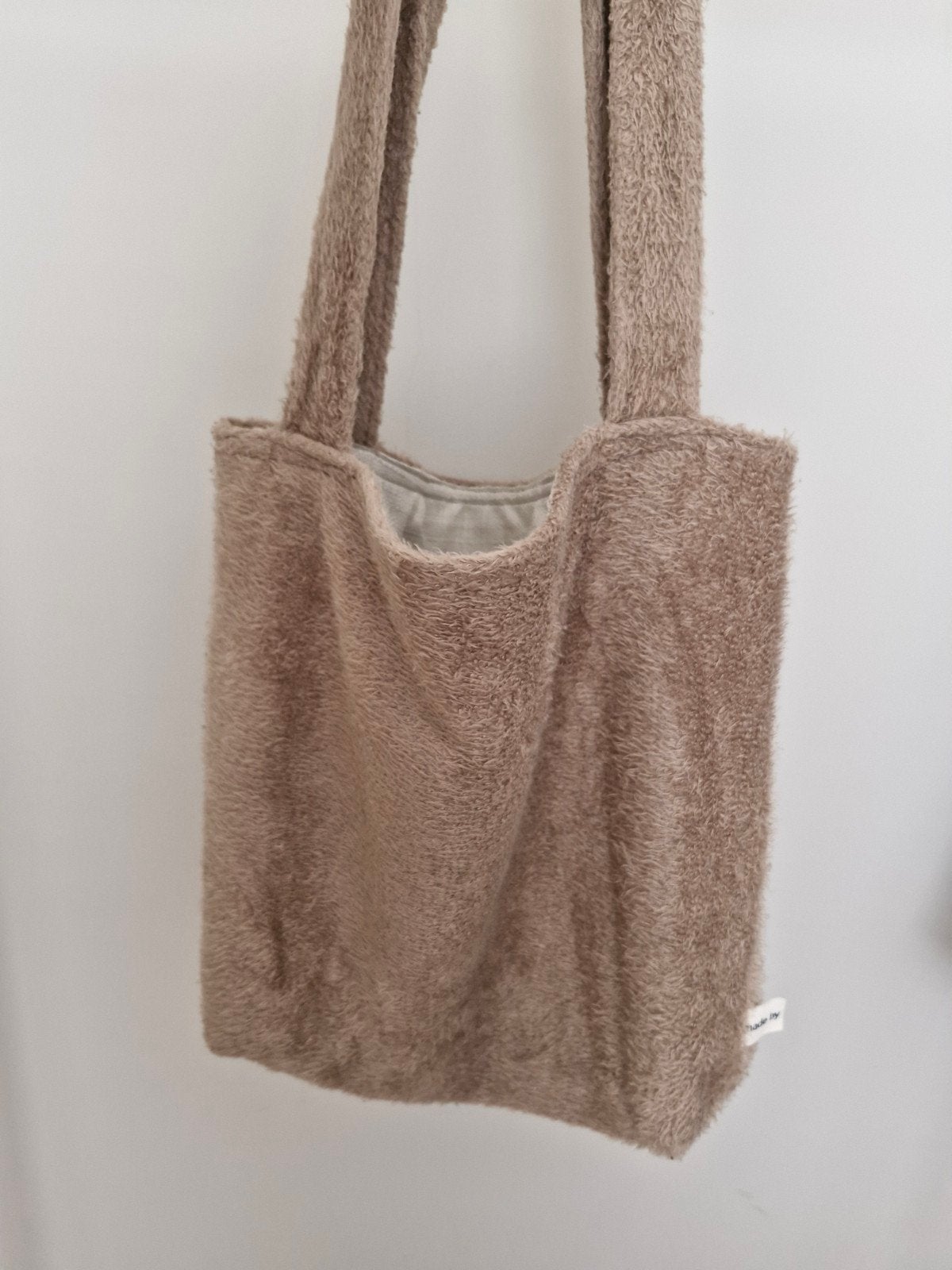 Fluffy shopper, Ophalen of Verzenden, Zo goed als nieuw, Bruin, Shopper