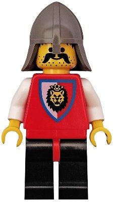 LEGO Minifig Poppetje Castle Royal Knights Ridder cas066, Lego, Ophalen of Verzenden, Zo goed als nieuw, Minifiguur