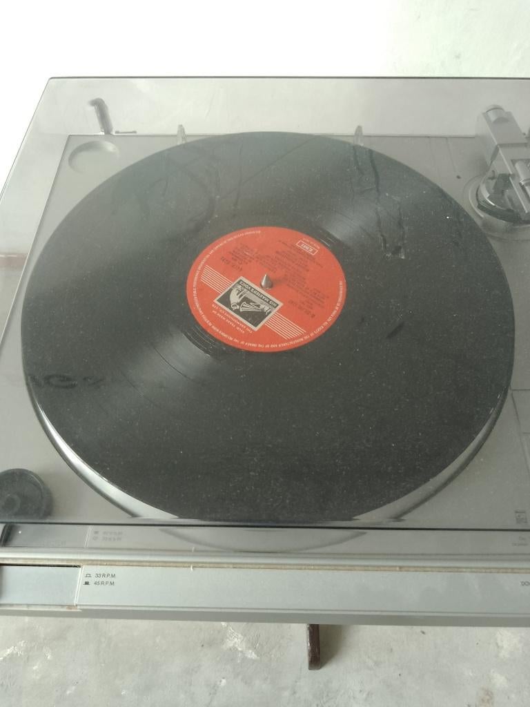 Philips platenspeler F7230 vintage, Audio, Tv en Foto, Platenspelers, Ophalen, Gebruikt, Philips, Automatisch