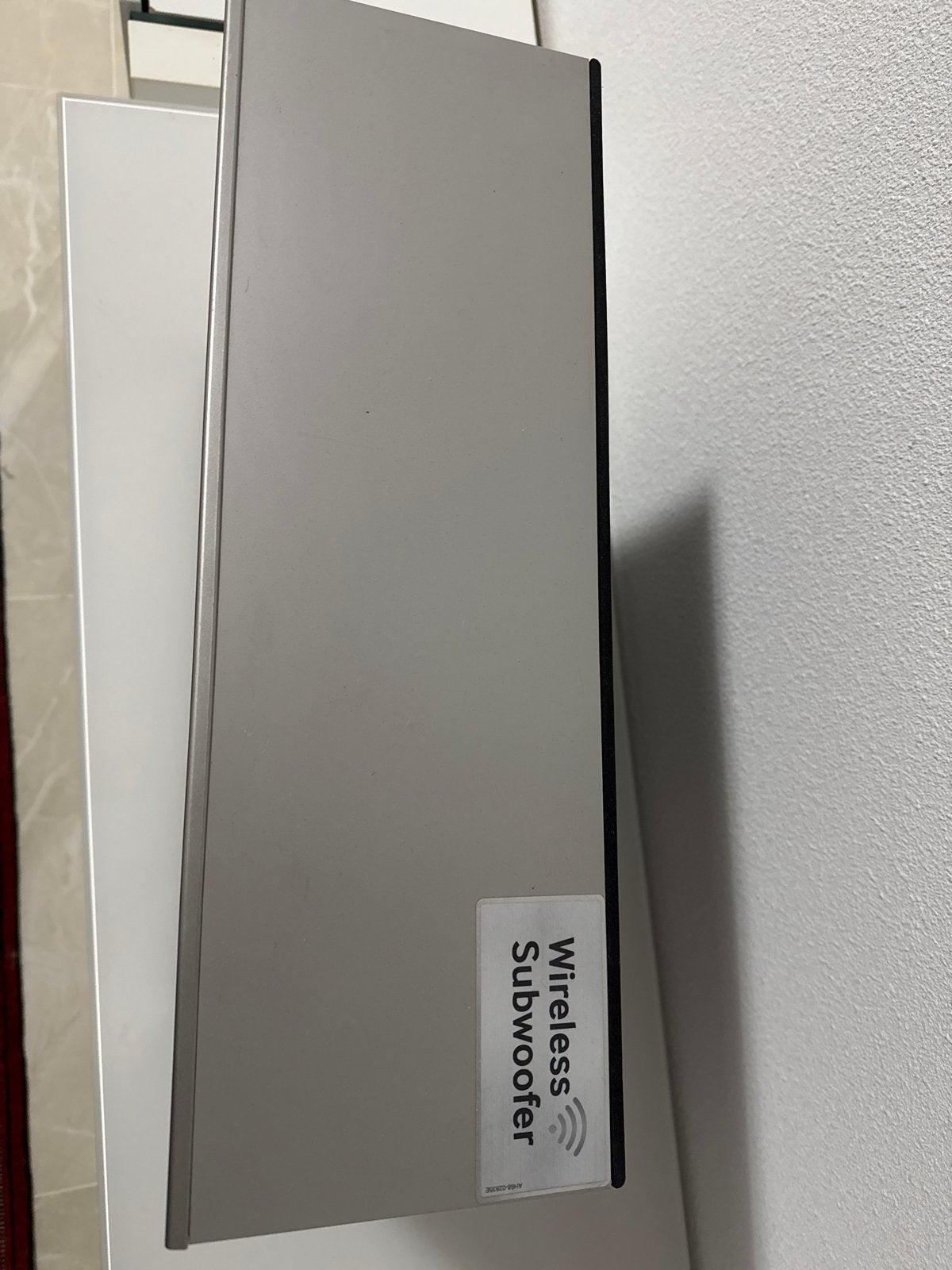 Samsung Soundbar met draadloze subwoofer, Ophalen, Met externe subwoofer, Zo goed als nieuw