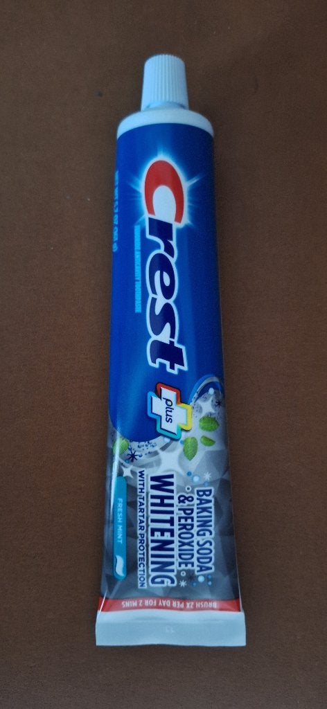 Crest Baking Soda & Peroxide Whitening tandpasta, Ophalen of Verzenden, Nieuw, Tandpasta