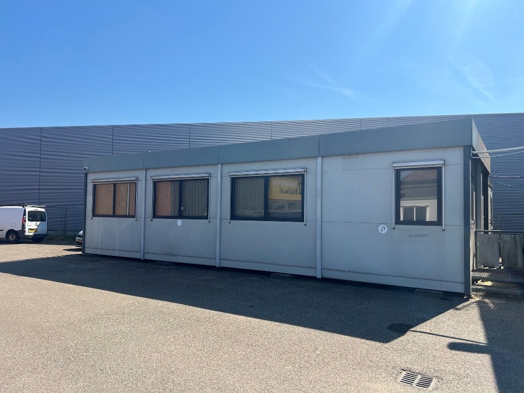 Nette en compleet ingerichte Portakabin 72m2  gebruiksklaar, Ophalen, Zo goed als nieuw