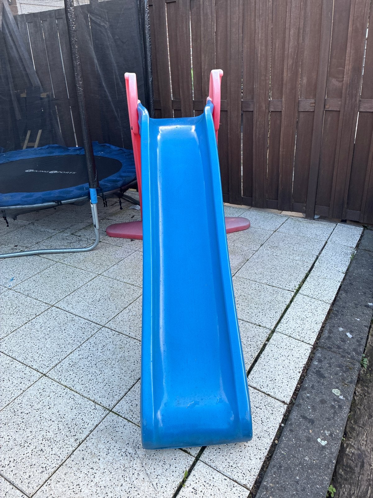 Blauwe glijbaan voor kinderen - Gebruikt, Ophalen, Gebruikt, Glijbaan