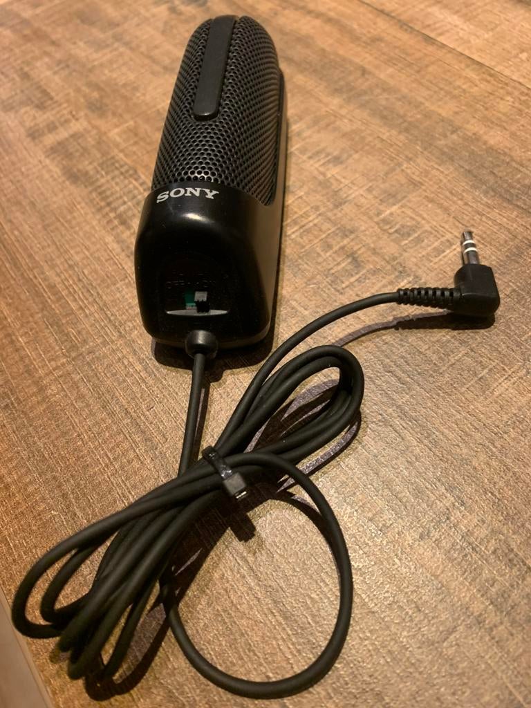 SONY Microfoon stereo, Muziek en Instrumenten, Microfoons, Ophalen of Verzenden, Zo goed als nieuw, Overige typen