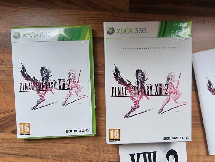 Final Fantasy XIII-2 13 Limited Collector's Edition, 1 speler, Ophalen of Verzenden, Zo goed als nieuw, Role Playing Game (Rpg)