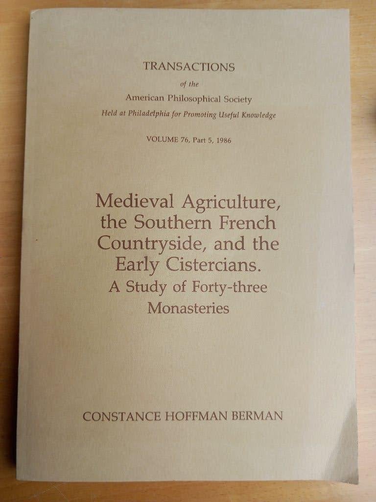 Medieval Agriculture,  French Countryside C. Hoffman Berman, Gelezen, 15e en 16e eeuw, Europa, Ophalen of Verzenden