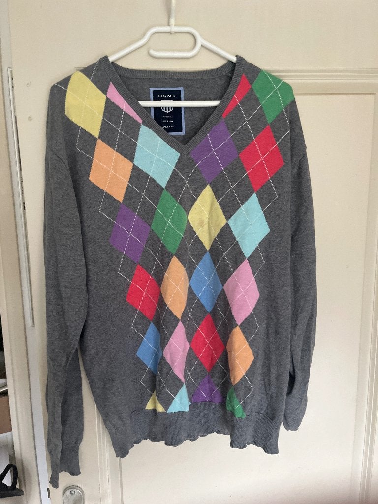 Gant trui, Ophalen of Verzenden, Maat 56/58 (XL), Grijs, GANT