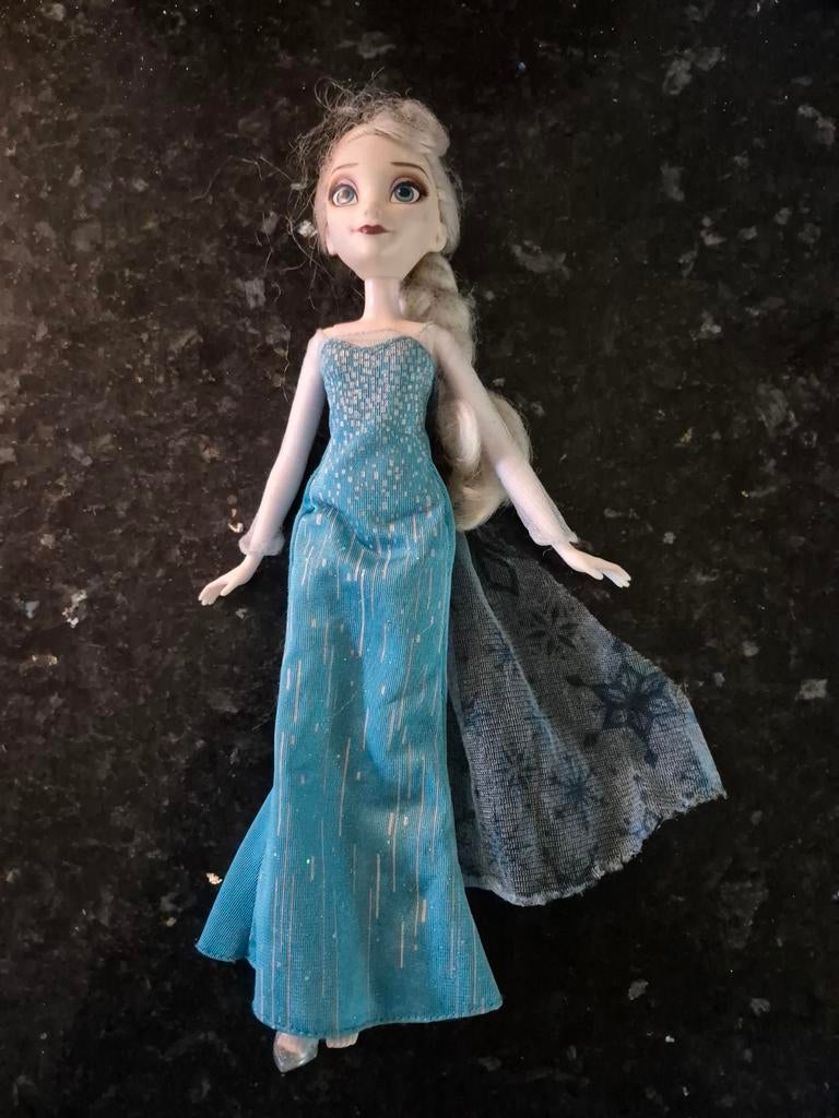 Elsa pop van Frozen, Ophalen of Verzenden, Zo goed als nieuw, Overige typen