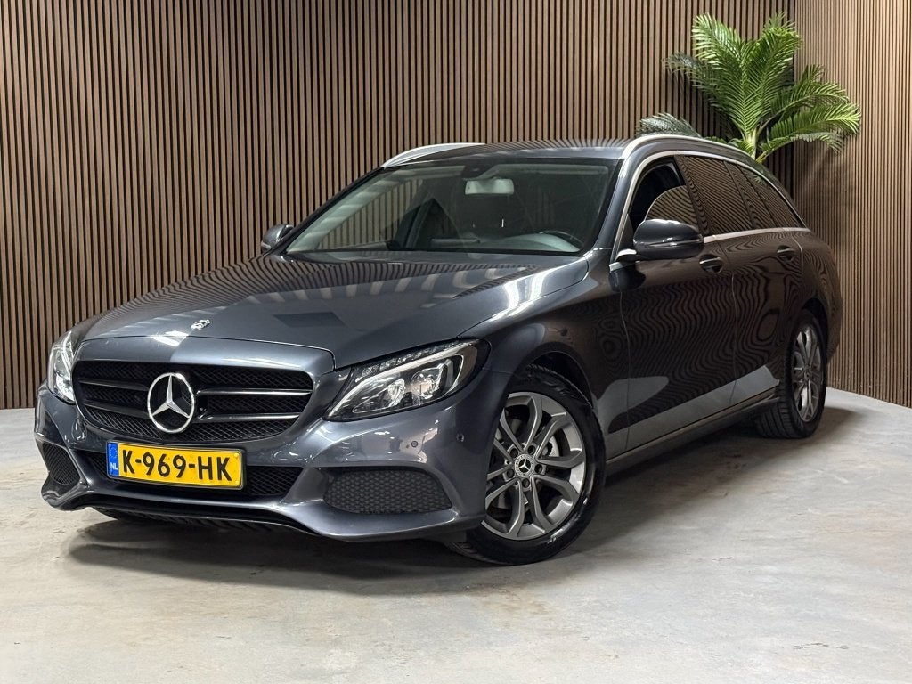 Mercedes-Benz C-Klasse Estate 180 Edition 1 (bj 2015), Auto's, Automaat, Achterwielaandrijving, Euro 6, 4 cilinders