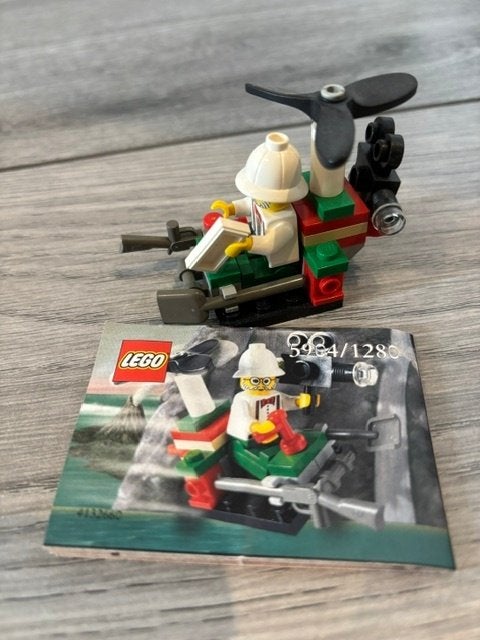 Lego 5904/1280 Microcoptor, Gebruikt, Overige thema's, Lego, Compleet