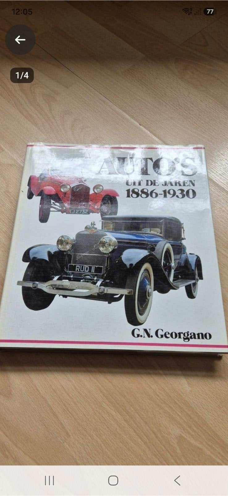 Boeken over klassieke auto's - Diverse titels, Ophalen of Verzenden, Gelezen, Algemeen, G.N. Georgano, Michael Sedgwick, Frank van der Heul