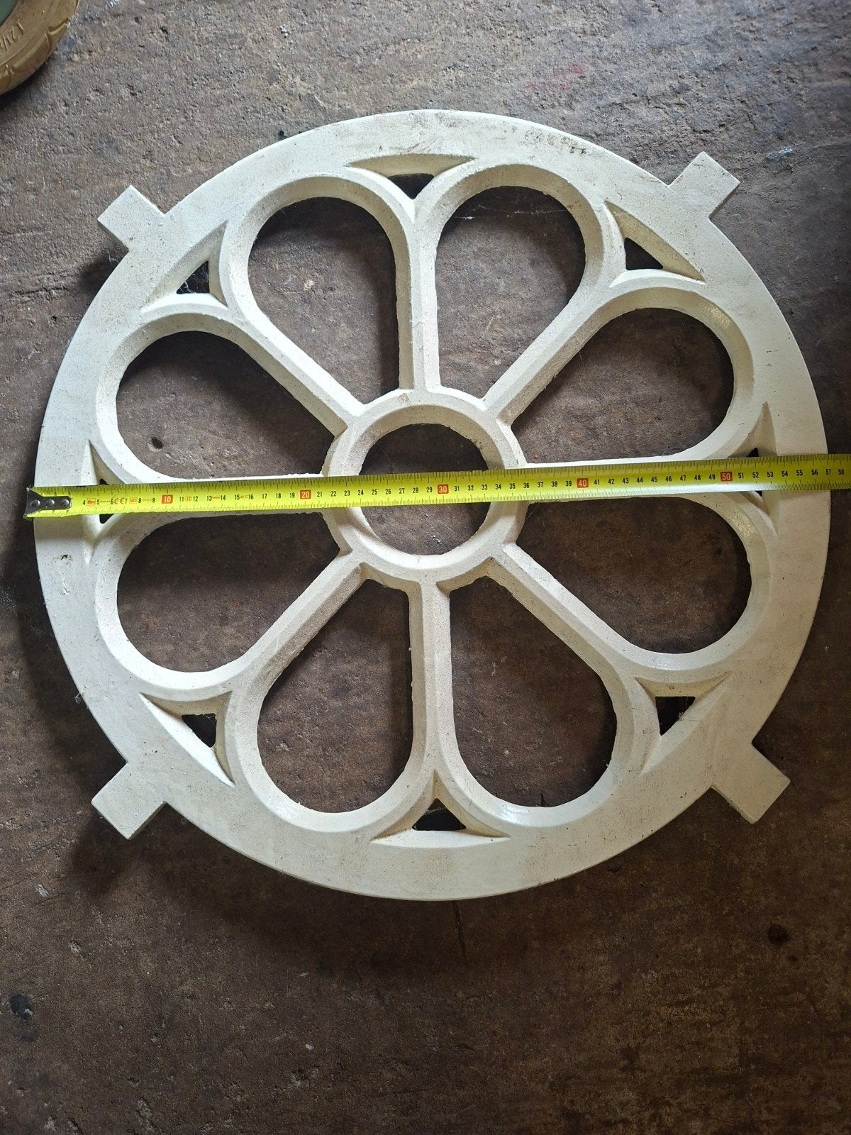Stalraam gietijzer rond, Ophalen, Minder dan 80 cm, Minder dan 80 cm