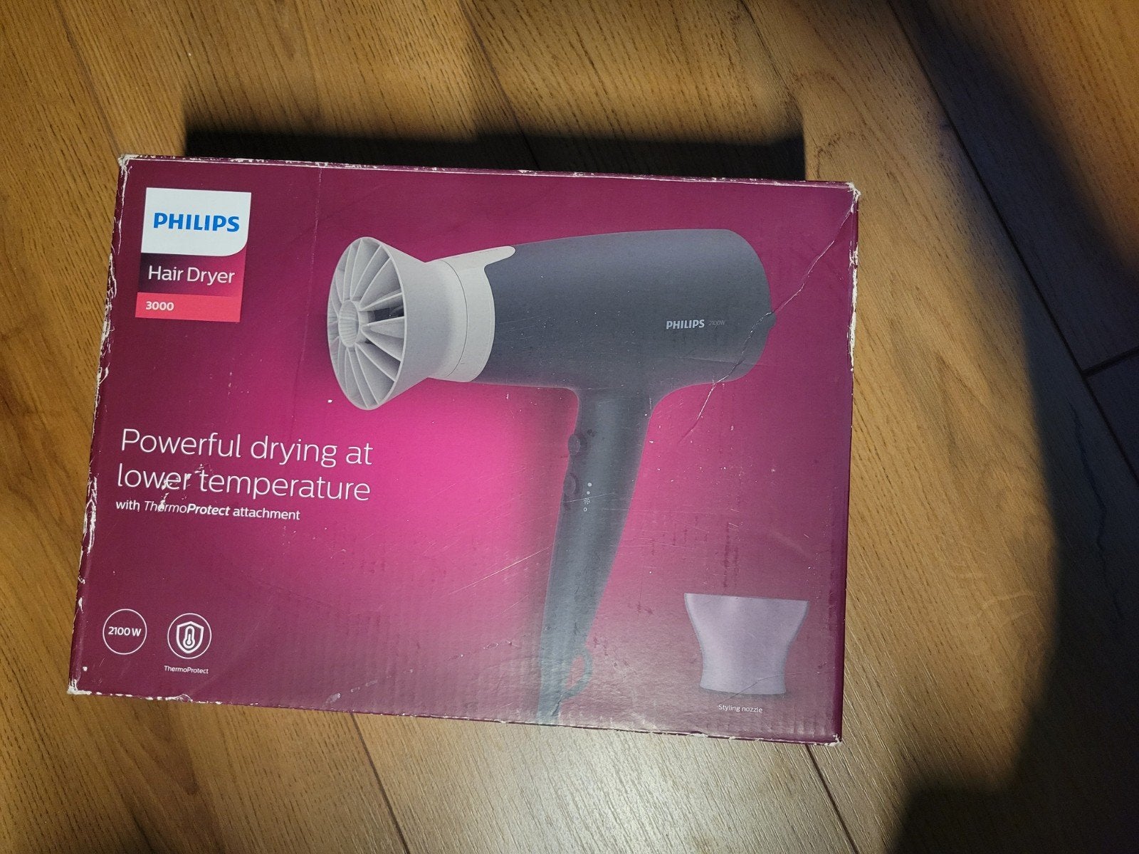 Philips Haardroger 3000 - Zo goed als nieuw, Ophalen of Verzenden, Zo goed als nieuw, Haarverzorging
