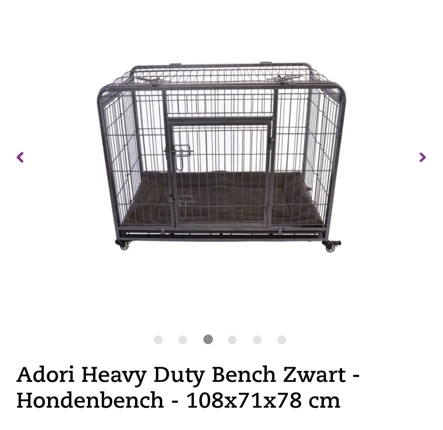 Honden bench, Ophalen, Zo goed als nieuw
