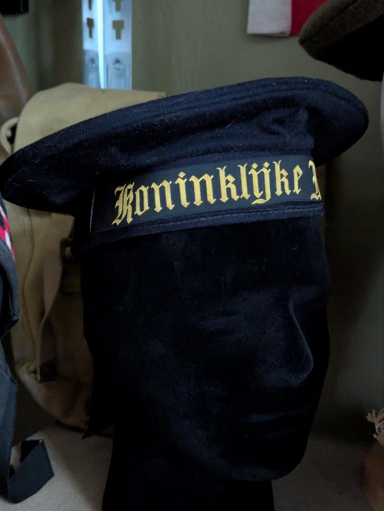 Koninklijke Marine pet, Ophalen of Verzenden, Marine, Nederland, Helm of Baret