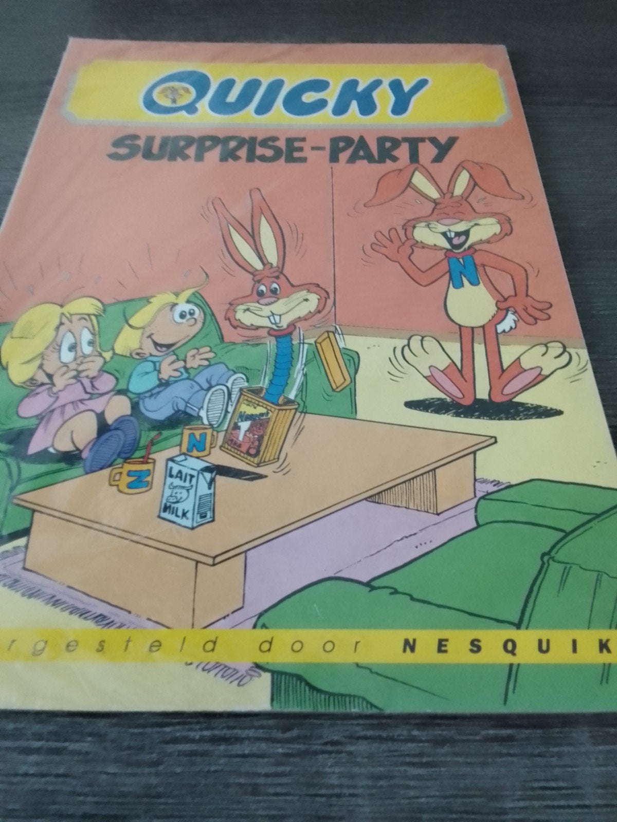 Quicky Surprise-Party Stripboek - Nesquik Promotie, Eén stripboek, Ophalen, Gelezen, Onbekend
