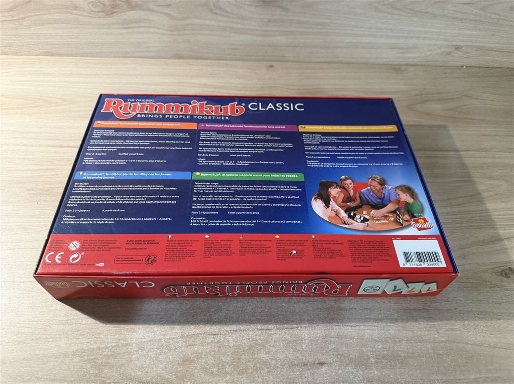 rummikub classic editie - s6787, Verzenden, Zo goed als nieuw