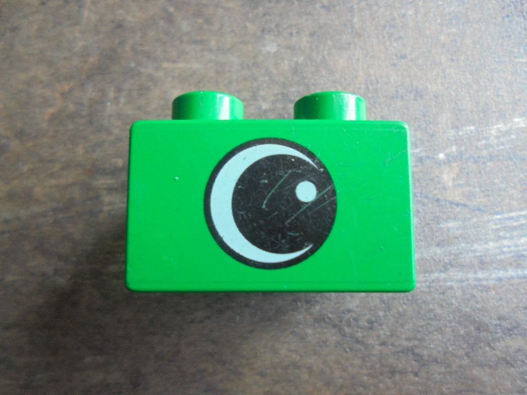 Lego Duplo Brick 2x2 (zie foto's) 6, Ophalen of Verzenden, Gebruikt, Losse stenen, Duplo