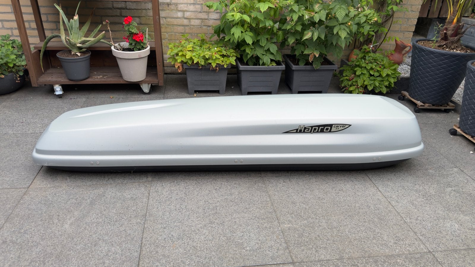 Hapro Carver 8.2 Dakkoffer - Ruime en Stevige Bagagebox, Auto diversen, Dakkoffers, Ophalen, Gebruikt