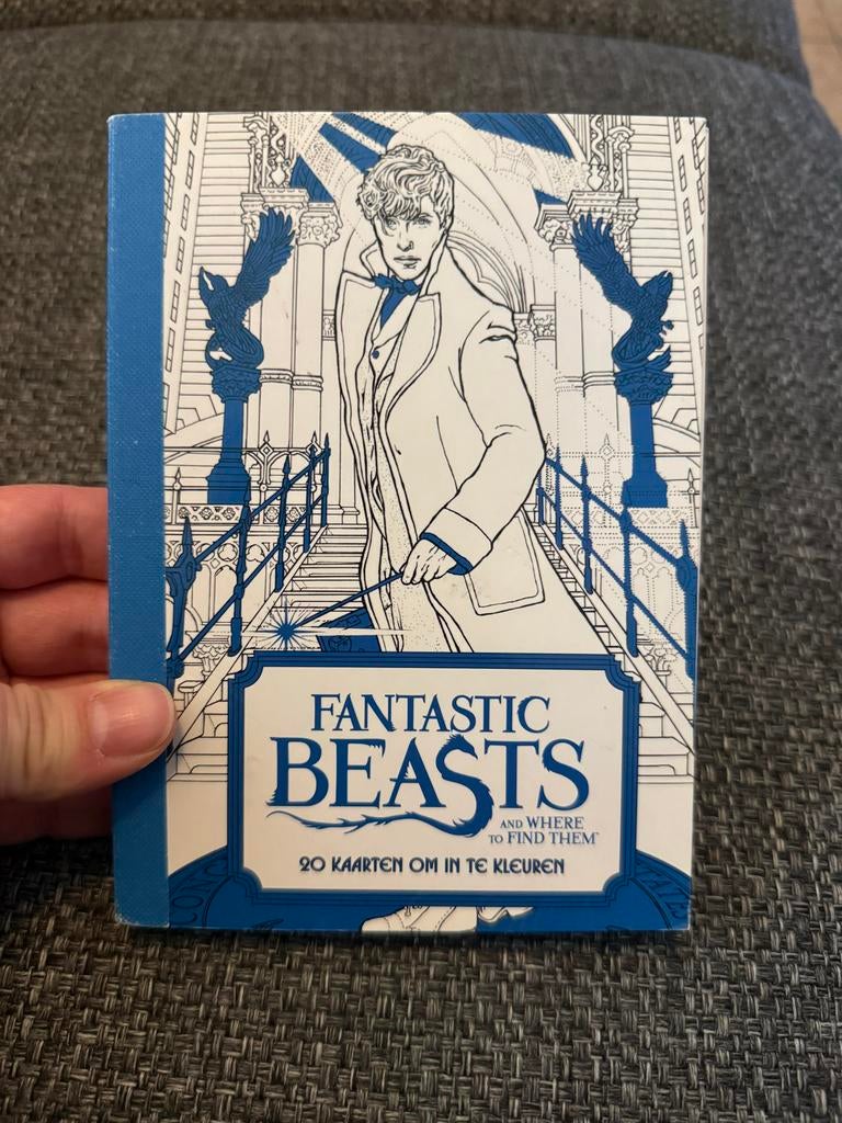 Fantastic Beasts kaarten kleuren kleurboek J.K. Rowling, Ophalen of Verzenden, Nieuw
