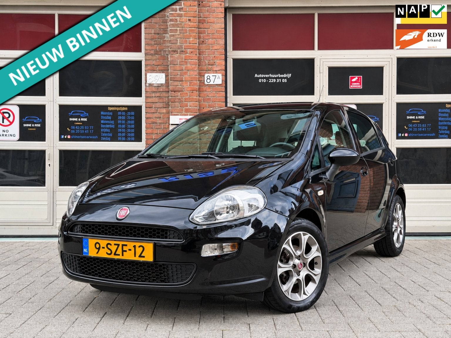 Fiat Punto Evo TwinAir | 46.000 KM | NAP | Airco | APK 2027, Voorwielaandrijving, Euro 5, Stof, Origineel Nederlands